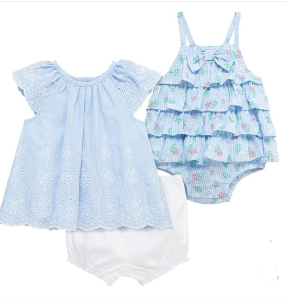 Little Me Baby 3-piece Dresswear Set